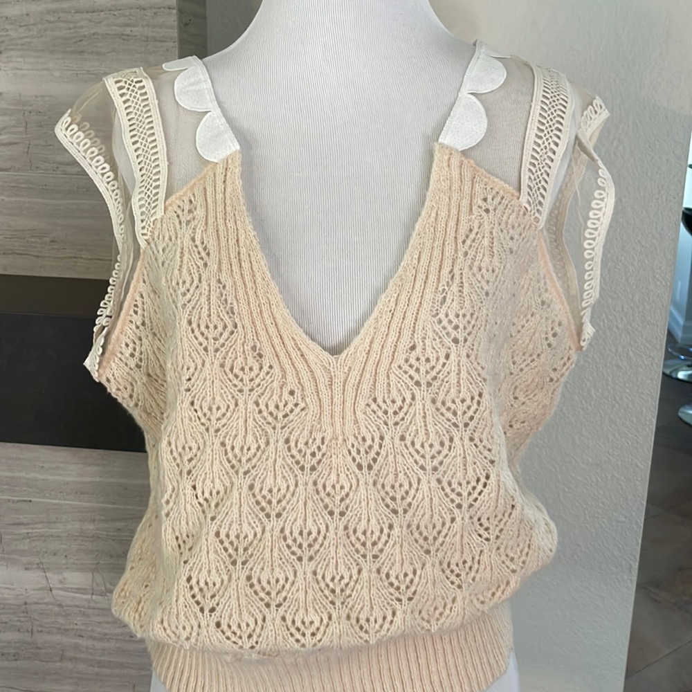 Maeve knit sweater vest